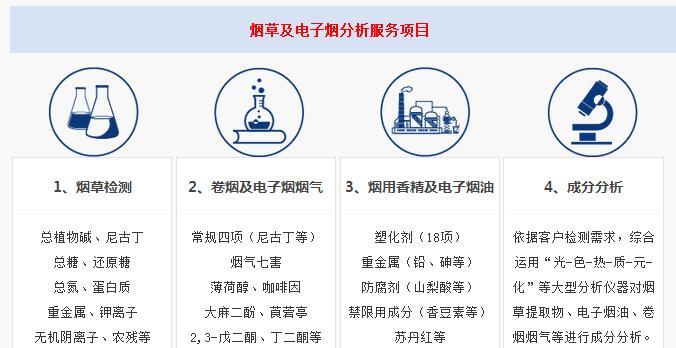 电子烟重金属、钾离子检测深圳检测机构